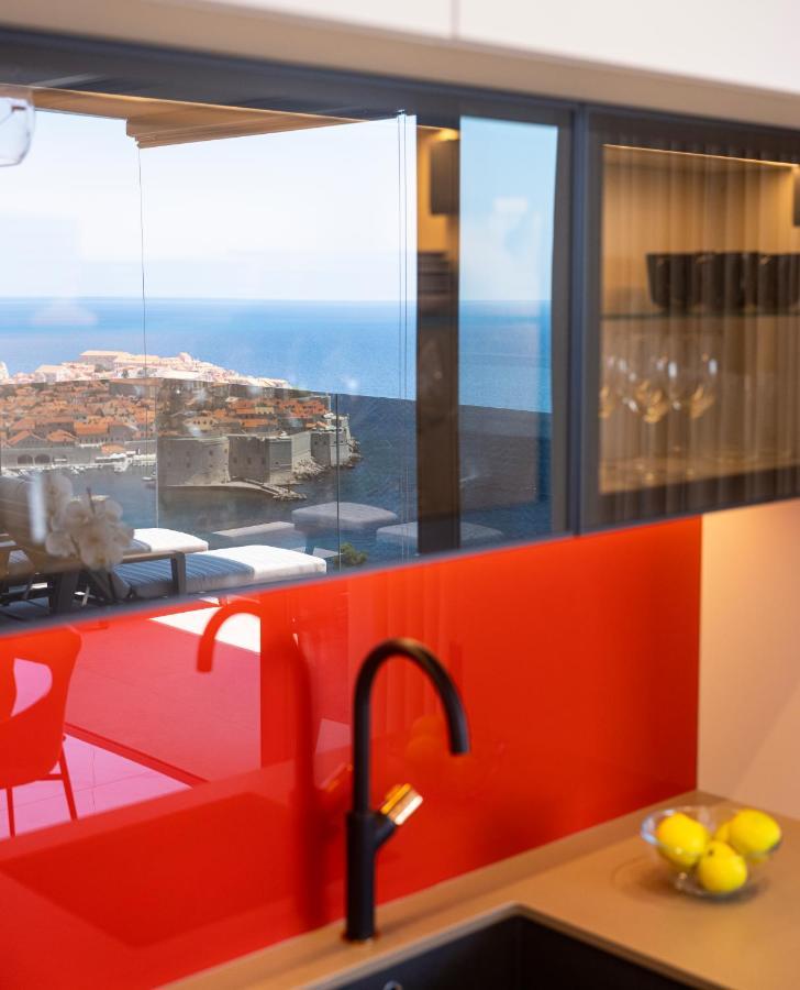 New & Luxury 5* With Breathtaking View- Kiki Lu Apartment Dubrovnik Kültér fotó