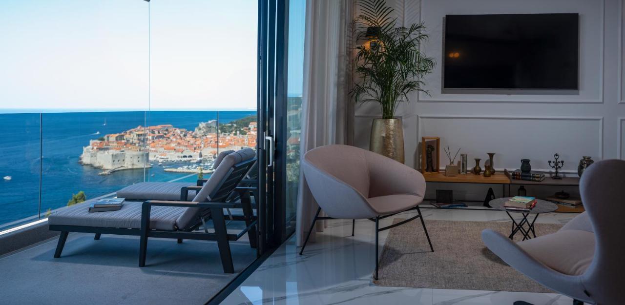 New & Luxury 5* With Breathtaking View- Kiki Lu Apartment Dubrovnik Kültér fotó