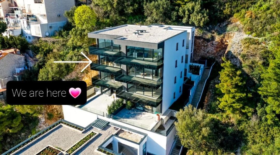 New & Luxury 5* With Breathtaking View- Kiki Lu Apartment Dubrovnik Kültér fotó